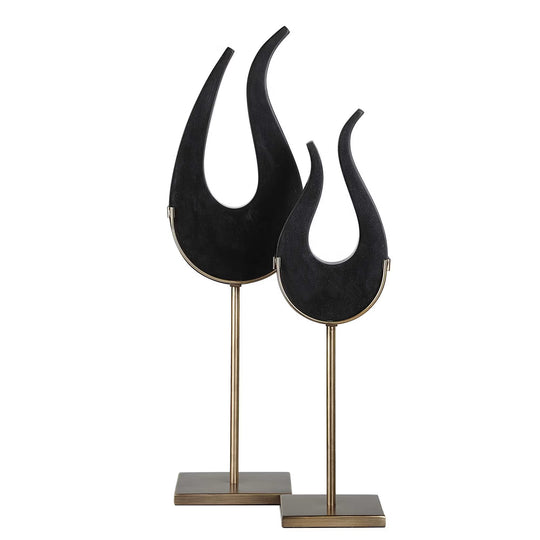BLACK FLAME, ESCULTURA SET 2