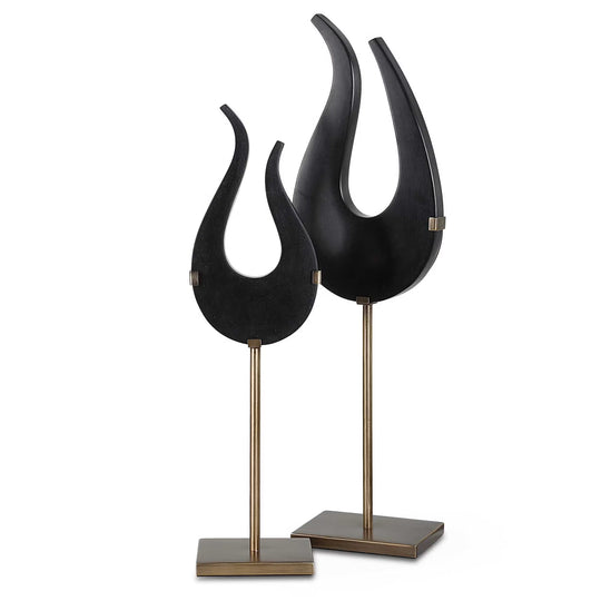 BLACK FLAME, ESCULTURA SET 2
