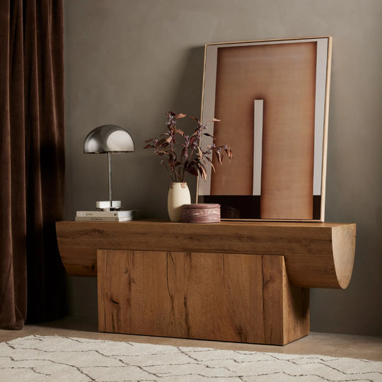 VIGA, CONSOLA MADERA